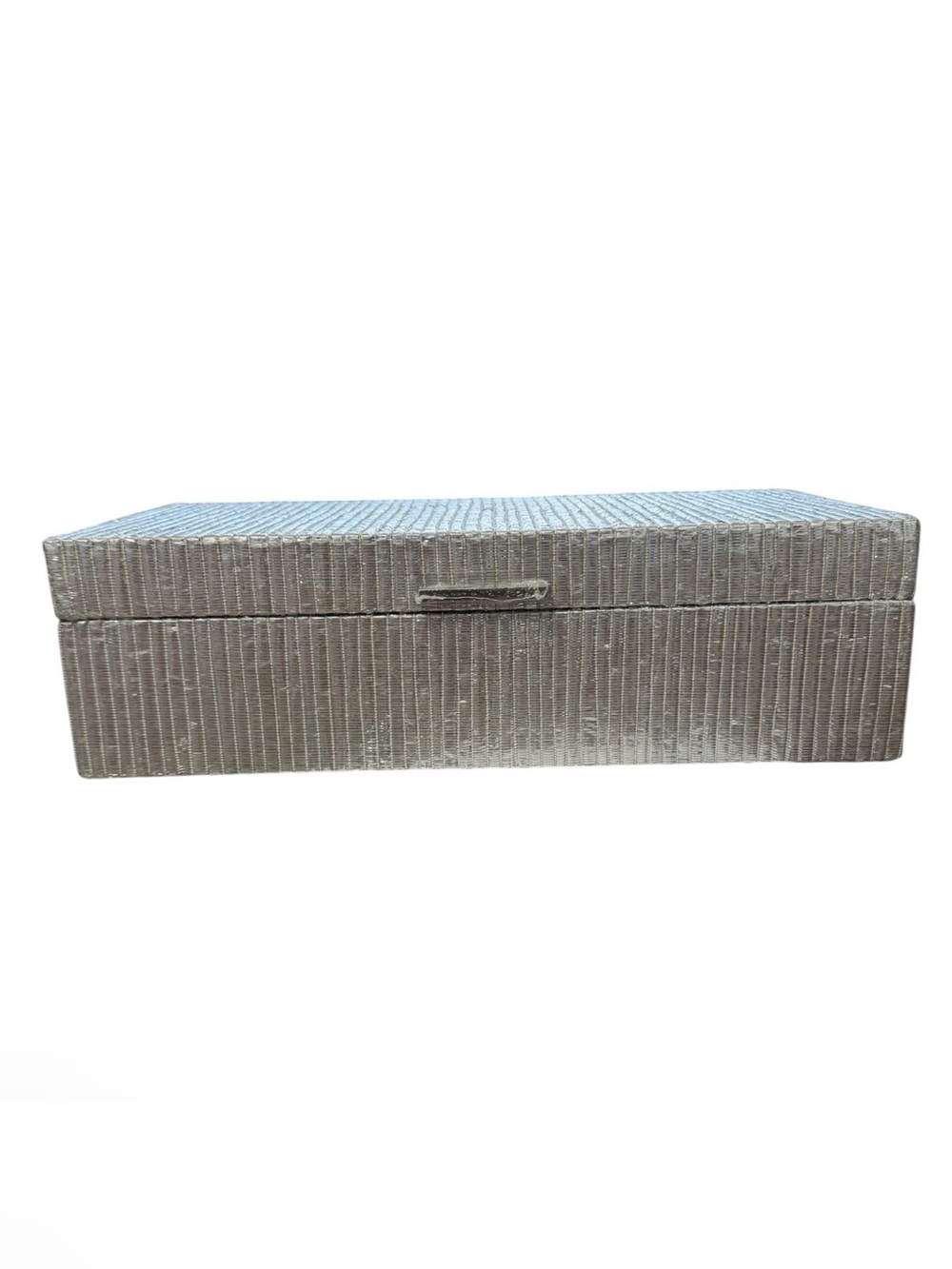 Metallic Seagrass Decorative Box, Large new